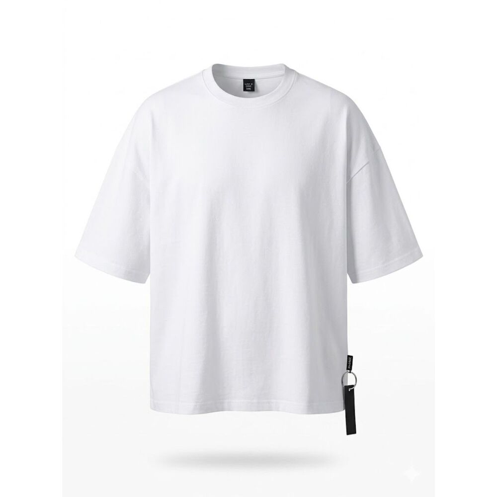 Ananke White Heavyweight T-Shirt XXL Boxy Fit Drop Shoulder Streetwear NIB